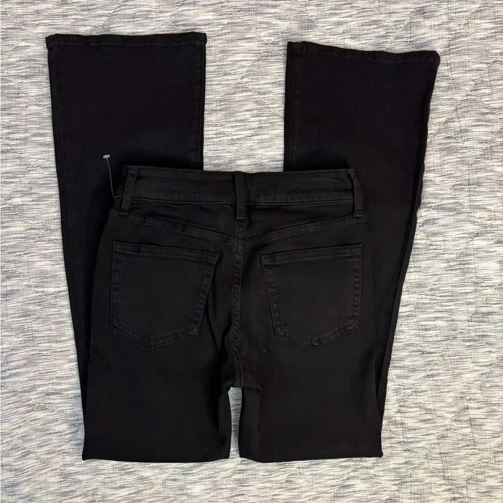 Just USA Black Mid Rise Bootcut Jean Petite Sz 27P/4P NWT | Black Bootcut Jeans- - Picture 2 of 10